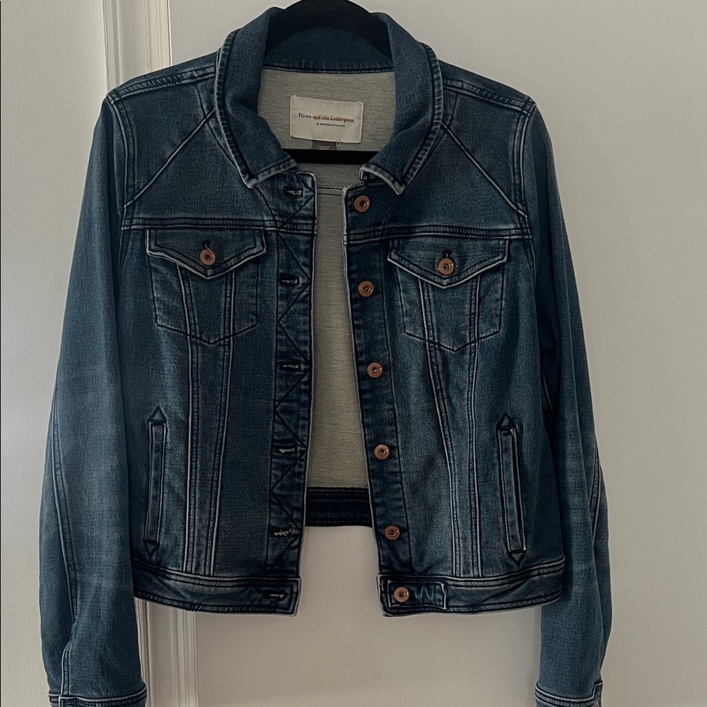 Anthropologie Pilcro Jean jacket size Large